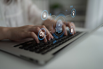 AI security and data ecosystem integrate ai, data, and security into one connected system for automation, protection, and efficient digital processes Latch