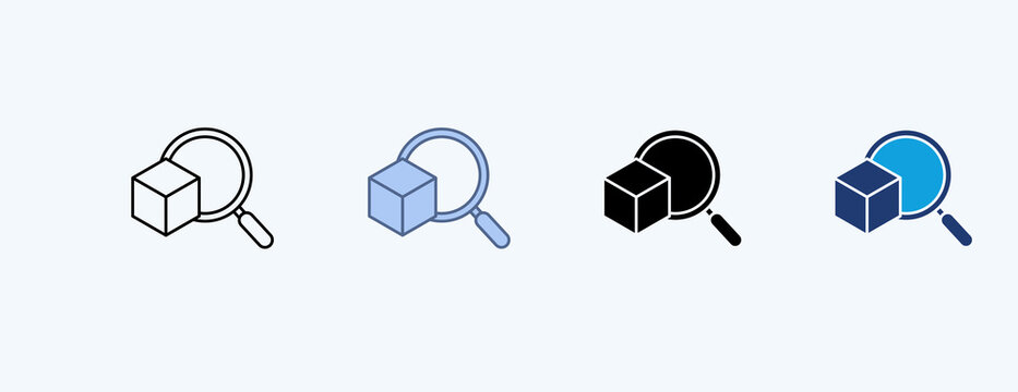 Positioning Multiple Icon Illustration Vector