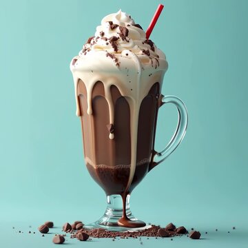 achocolatado, cremas, postre, lentes, hielo, alimento, caf&eacute;, beber, bombones, leche, catarro, delicioso, cocktail, bebida, nata montada, aislada, blanco, sundae, helado, fruta, fresco, yogur, caf&eacute; con