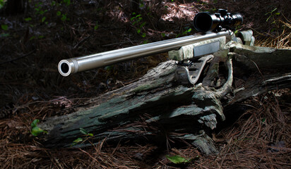 Modern inline black powder rifle