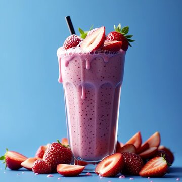 fresa, batido, fruta, beber, leche, alimento, lentes, cocktail, estremecer, baya, yogur, fresco, salubre, postre, bombones, bebida, rosa, zumo, rojo, catarro, blanco, desayuno, aislada