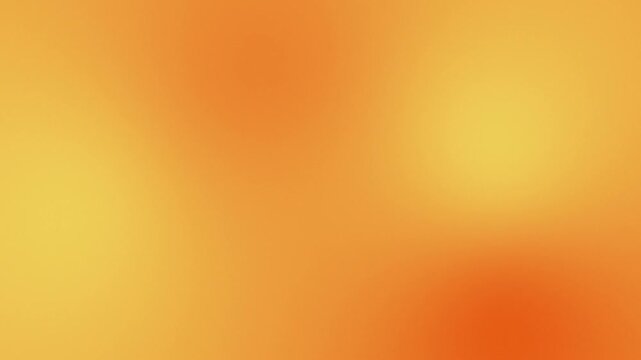 Abstract Soft Yellow and Orange Gradient Background Loop. Smooth Warm Blurred Motion Video Background for Presentation. Vibrant Bright Orange and Gold Defocused Gradient Animation.