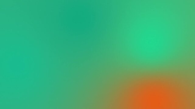 Modern Abstract Teal and Orange Mesh Gradient Background. Vibrant Turquoise and Burnt Orange Soft Blur Gradient Backdrop for Web and Banner.
