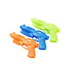 Colorful Plastic Water Guns for Summer Fun
