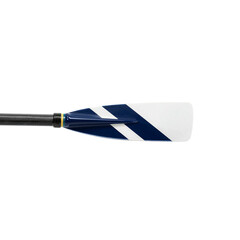 High-Performance Rowing Oar with Carbon Fiber Shaft and Navy-White Blade