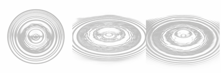 Surface Tension Ripples, Liquid Impact Rings, Water Drop Waves, Concentric Fluid Circles, Micro Wave Disturbance