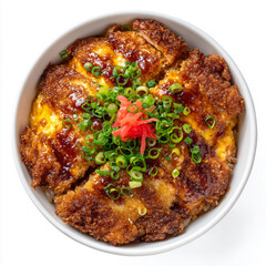 Japanese Chicken Katsudon Bowl