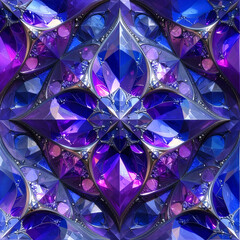 キラキラと輝く美しい宝石の装飾