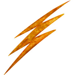 Thunderlight sky illustration