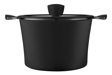 Professional Black Non-Stick Casserole Dish with Lid
