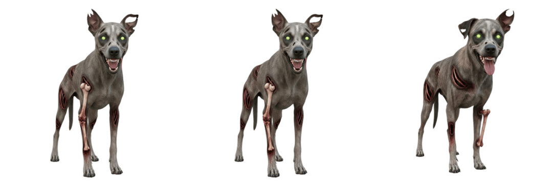 Zombie dog, undead dog, walking dead dog, canine zombie, dog ghoul, infected dog, horror pet, apocalyptic dog, undead canine, zombified dog, dog monster, horror animal, dog apocalypse, chien zombie