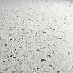 Terrazzo Flooring - A Detailed View of Polished Stone Surface.