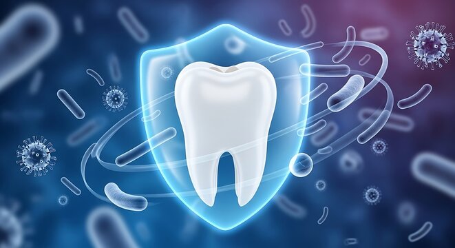Tooth Protection - Shielding Against Bacteria for Optimal Dental Health.
