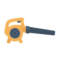 Yellow Leaf Blower Machine.