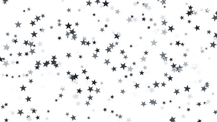 Obraz premium Festive Background of Sparkling Star Confetti Scattered Abstractly