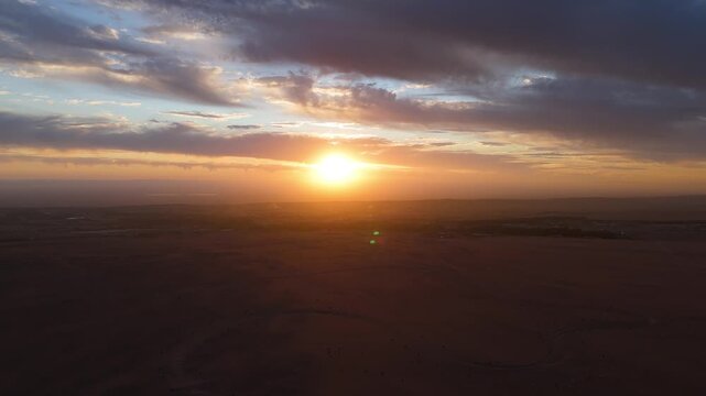 Atardecer desierto oasis Pica Chile