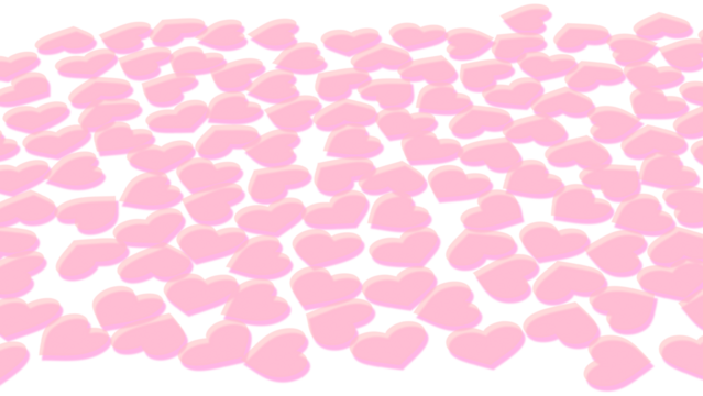 Tender kind pink hearts pattern on purple blue - Powered by Adobe