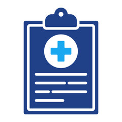 Obraz premium Medical History Icon