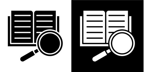 Case Study  Icon Set White Glyph Style Collection
