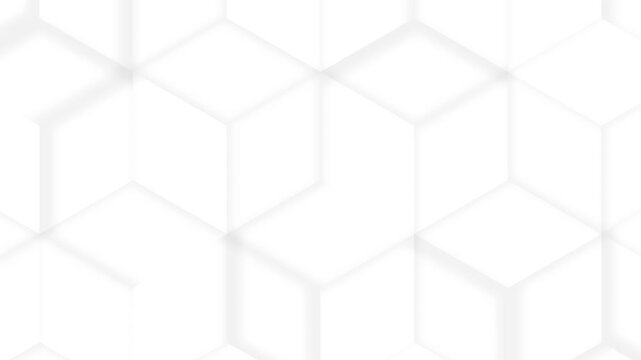 hexagon pattern futuristic technology background wave design banner video