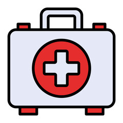 Obraz premium Medical Kit Icon