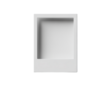 Polaroid frame isolated on transparent background isolated on transparent background - Powered by Adobe