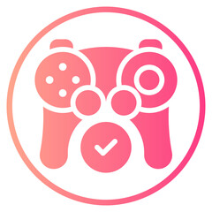 controller gradient icon © afif