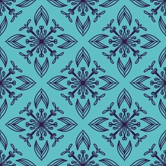 Fototapeta premium seamless floral pattern