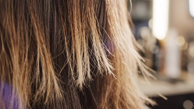 Revive Dry Damaged Hair: Deep Repair Treatment for Highlighted Hair