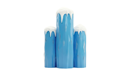Stylized Ice Pillars