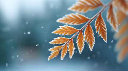 Cinematic midnight window frost: macro close-up of intricate ice patterns in winter