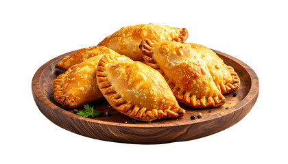  Assorted Beef, Cheese, and Ham Empanadas with Food Props