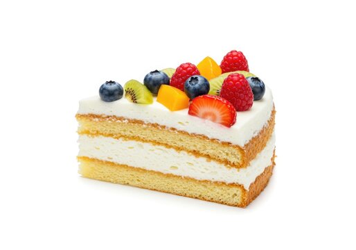 a slice of ya pasta turkish cream cake