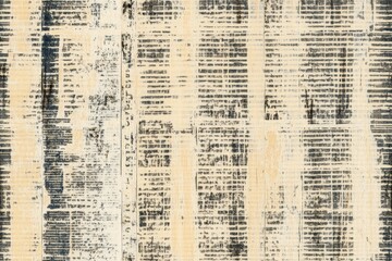 Fototapeta premium A vintage newspaper pattern with aged text and texture. Seamless pattern.