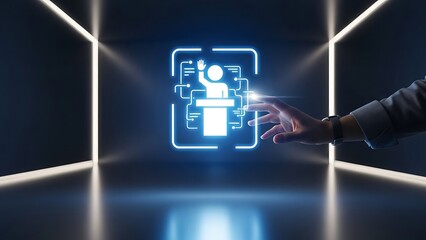 montage of technology images