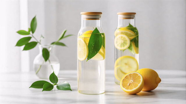 infus water lemon
