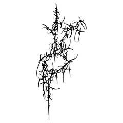 Dark Gothic Neo Sigil Tattoo Design