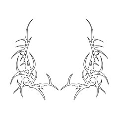 Dark Gothic Neo Sigil Tattoo Design