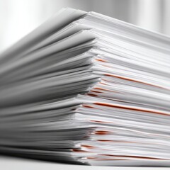 Stack of business forms and documents 2