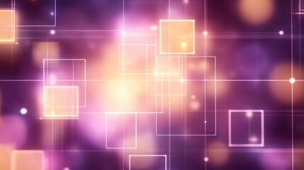 Vibrant abstract geometric background featuring intersecting squares and rectangles in dynamic composition.