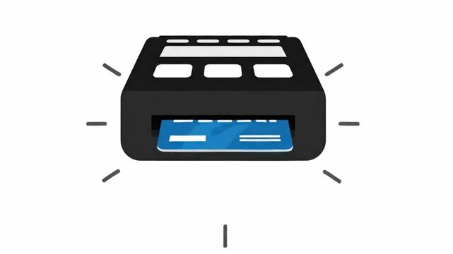 Credit Card Transaction Processing with POS Terminal.