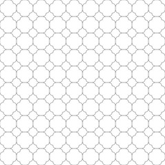 Seamless Islamic Quatrefoil Geometric Pattern in Black on Dark Background