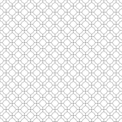 Seamless Geometric Line Pattern Background, Minimal Abstract Lattice Texture