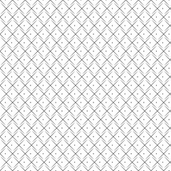Seamless Diamond Grid Pattern with Minimal Line Cross Design
