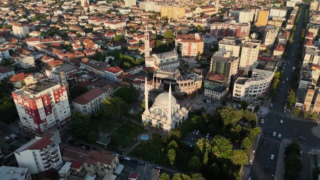 Ebu Bekr Mosque in Albania featuring beautiful Ottoman inspired architecture and a peaceful cultural atmosphere