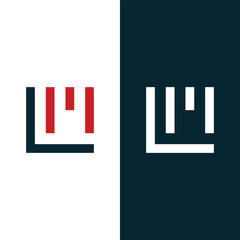 Letter LM Logo Design Business Sign. Unique Logo Design LM Letter, Creative and Minimalist Concept Illustrations, Vectors And Art.