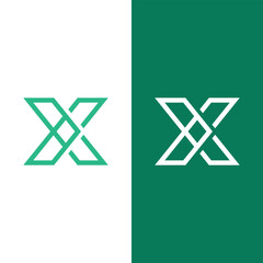 Letter X icon logo Design Stock Vector And Vector Art.