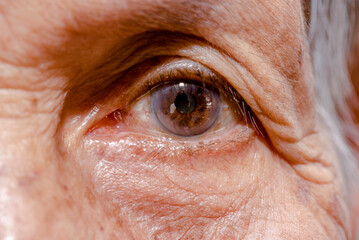 The old woman's felling lonely.(dementia and Alzheimer&rsquo;s disease)