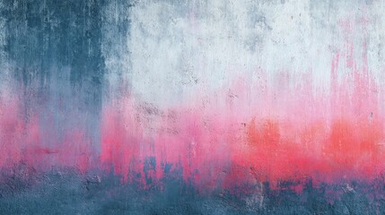 Abstract Grunge Texture Background in Blue White and Red Colors