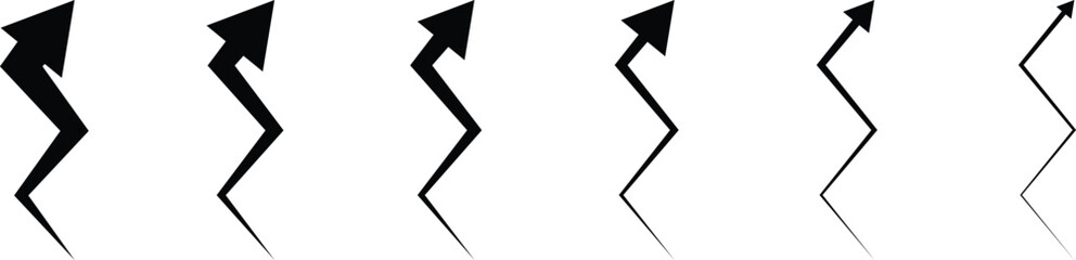 Lightning Up Arrows Set